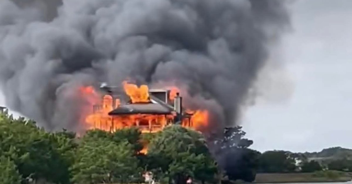 TIME's tweet card. State law enforcement said Monday that investigation remains ongoing, but so far “no evidence” has been found “to indicate the fire was intentionally set.”