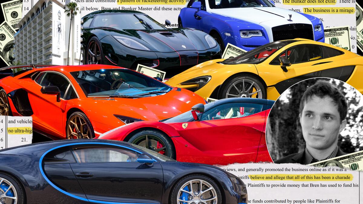 latimes's tweet card. David Bren — the estranged son of Irvine Co. founder Donald Bren — spent years pitching wealthy investors on his idea for a high-end car club in Beverly Hills. Now, lawsuits allege the younger Bren...