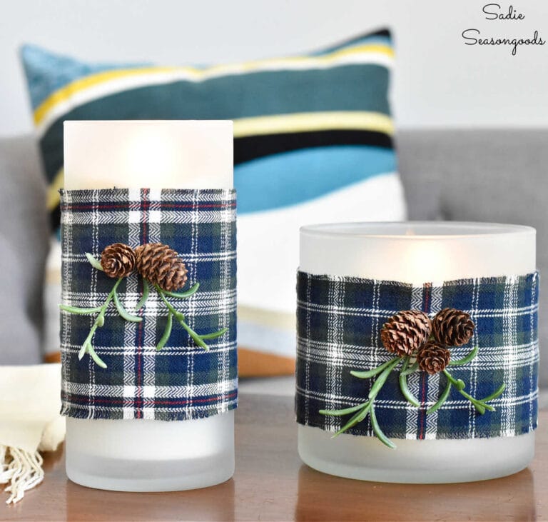 markremax's tweet card. Put old flannel to good use with these #upcycling ideas for your home. #DIYhelp