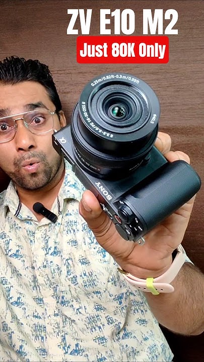 Atulbazaar's tweet card. Finally Purchased Sony ZV E10 M2 At Just 80K in Amazon Great Indian...