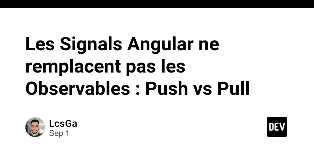 AngularTrends's tweet card. Posted on Sep 1 • Originally published at linkedin.com Récemment, on voit de nombreux développeurs tenter de remplacer RxJS en créant leurs propres