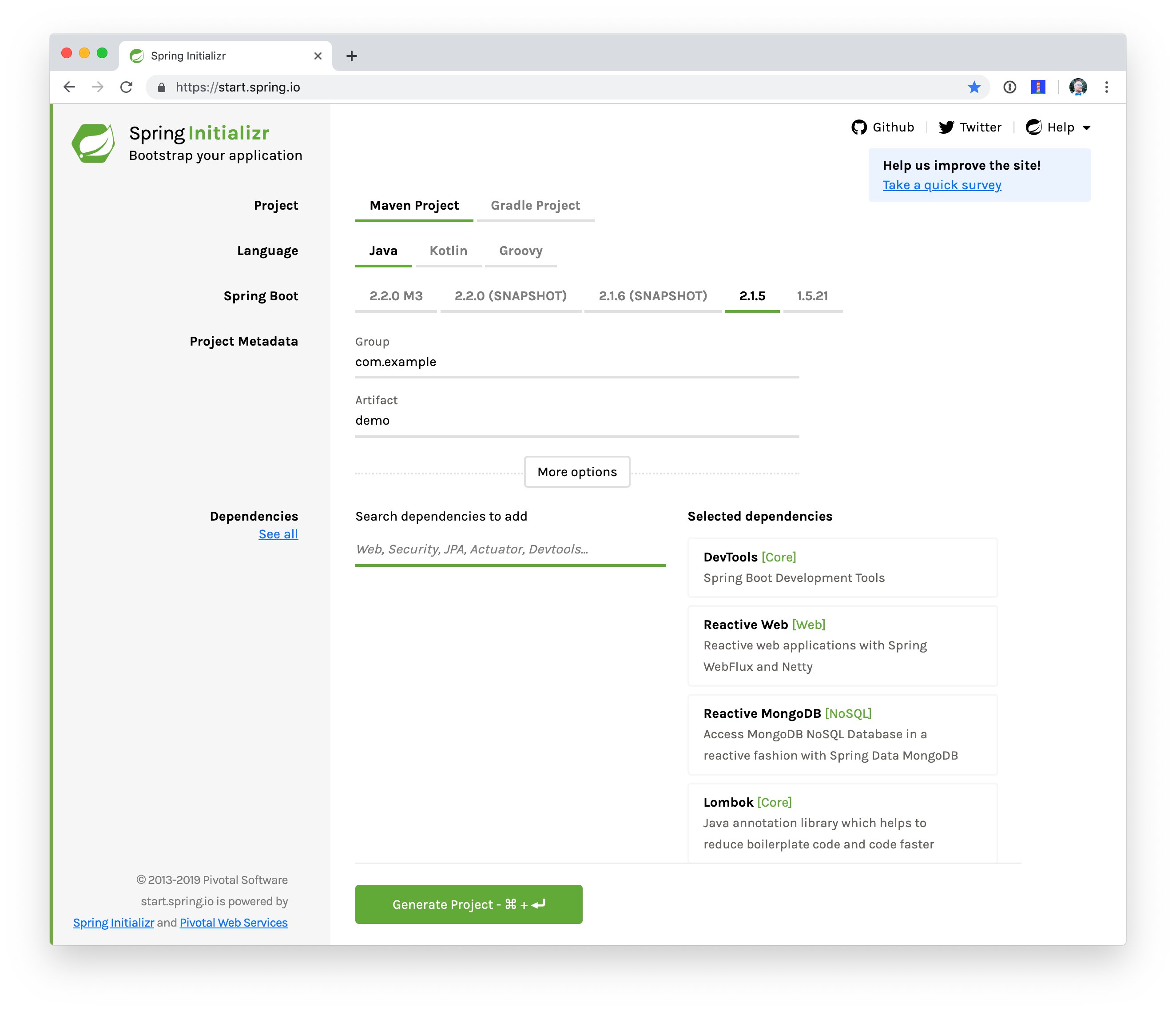 mraible's tweet card. You've heard that reactive programming can help you scale? But how do you implement it? Using Spring WebFlux, of course! This article shows you how.