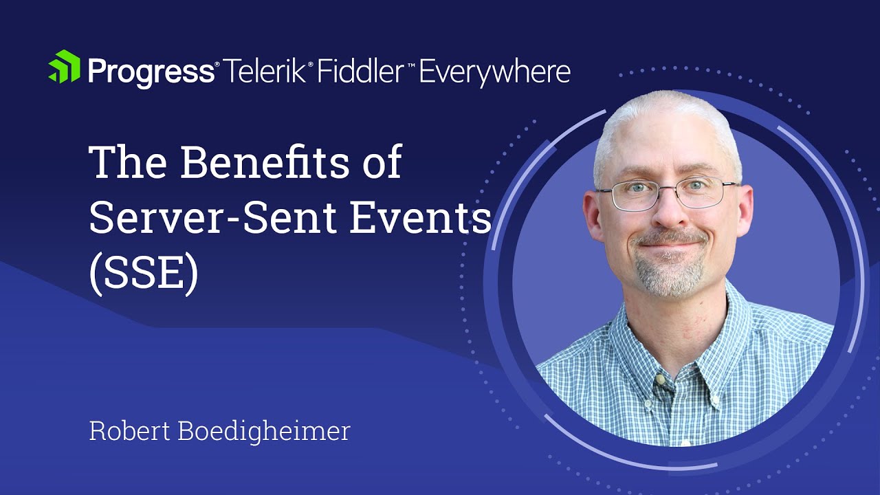 TelerikFiddler's tweet card. The Benefits of Server-Sent Events (SSE)