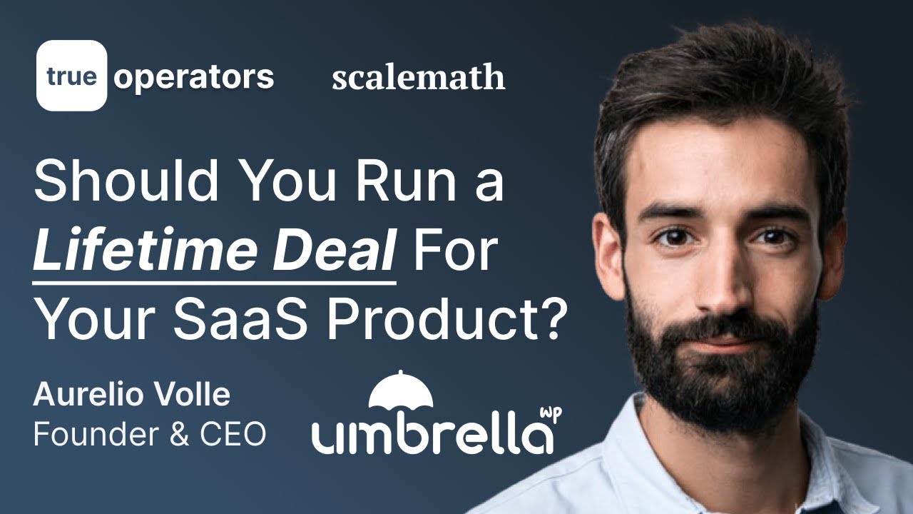 arcwordpress's tweet card. Should You Run a Lifetime Deal? | WP Umbrella’s Lessons from AppSumo...