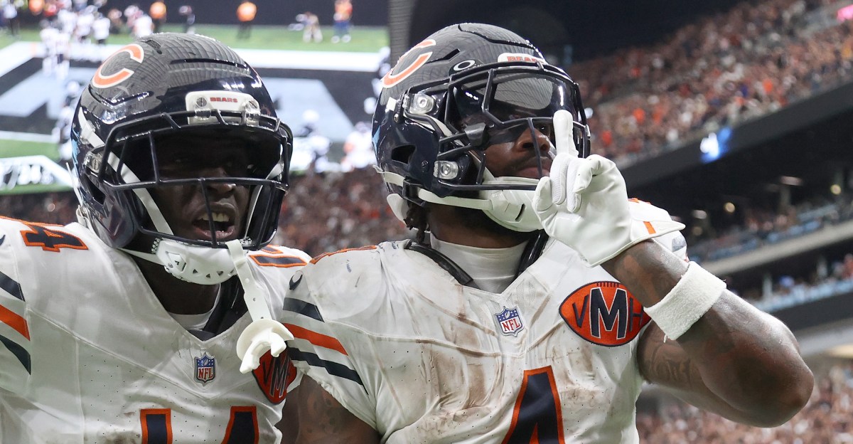 WCGridiron's tweet card. Take a look at the Bears’ offensive projections post-BYE week compared to the Lions from Ben Johnson’s first year there.
