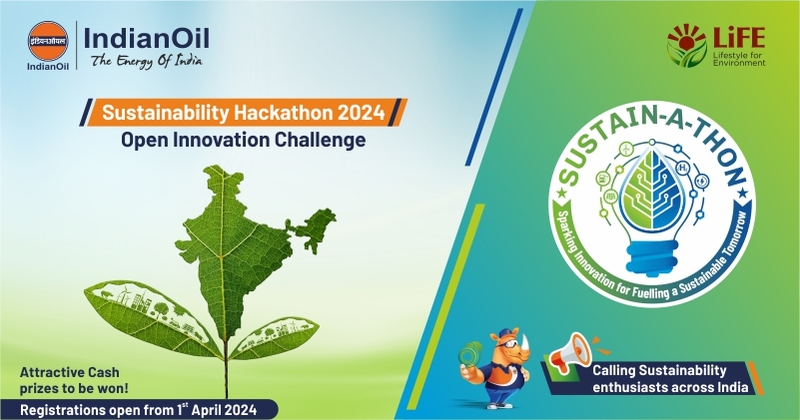 ajit_pawara12's tweet card. Find out the best SUSTAIN-A-THON 2024: Sustainability Hackathon by Indian Oil Corporation Ltd. that match your interests. Prove your mettle and win exciting ... | 2024 | 923906