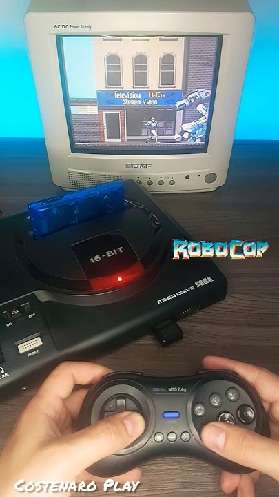 RetroEncoder's tweet card. ROBOCOP ARCADE para MEGA DRIVE? 🔥 "#robocop #megadrive #segagenesis...