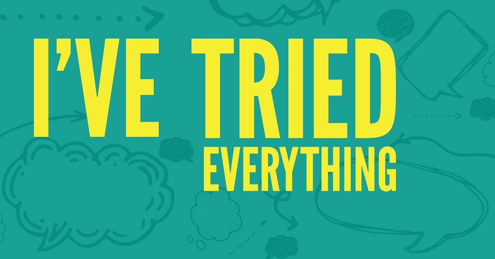 jandmsolves's tweet card. If you’ve tried everything and nothing’s working the problem might not be what you think. OD helps get to the root of what’s off.