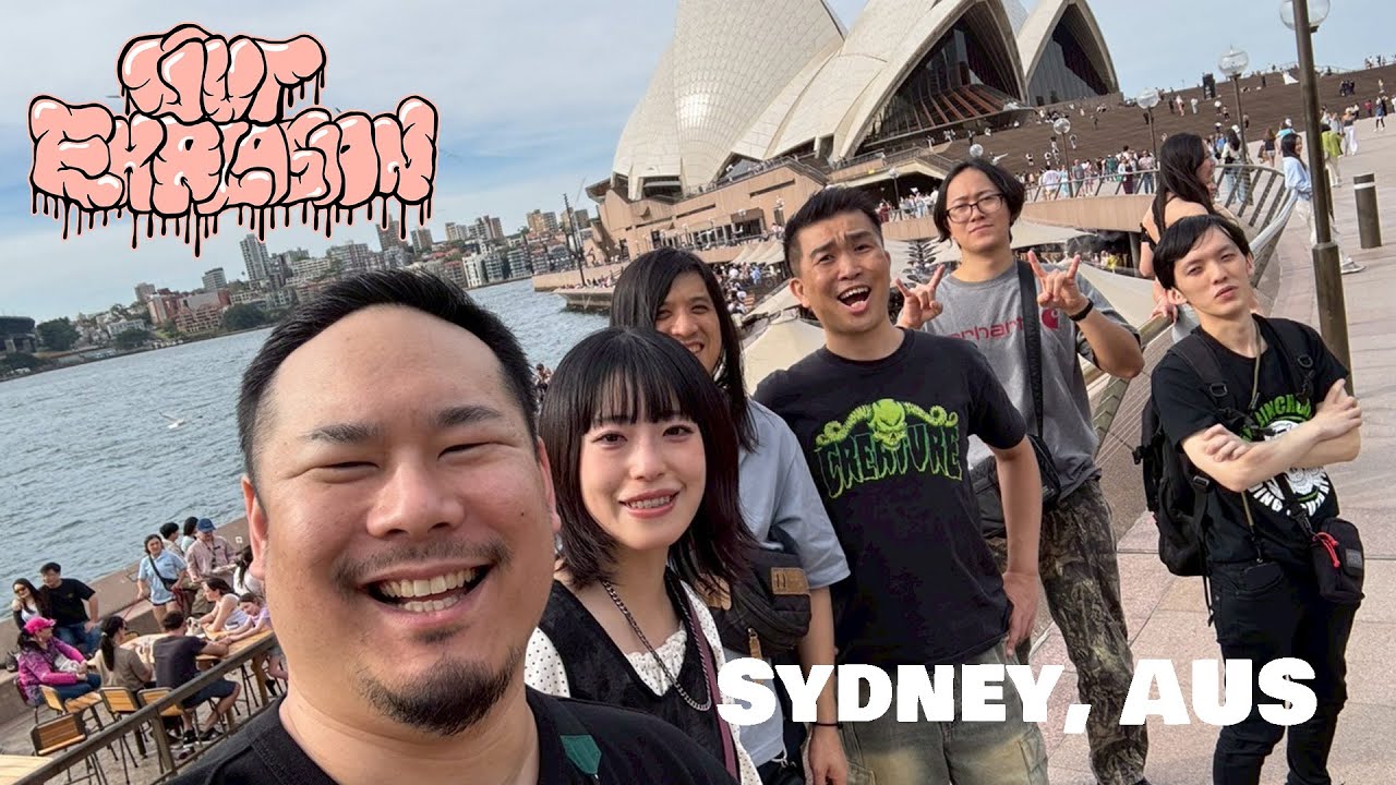 GutExplosionJP's tweet card. GUT EXPLOSION - TRAVEL DIARY (9/25-29/2025) - SYDNEY, AUSTRALIA