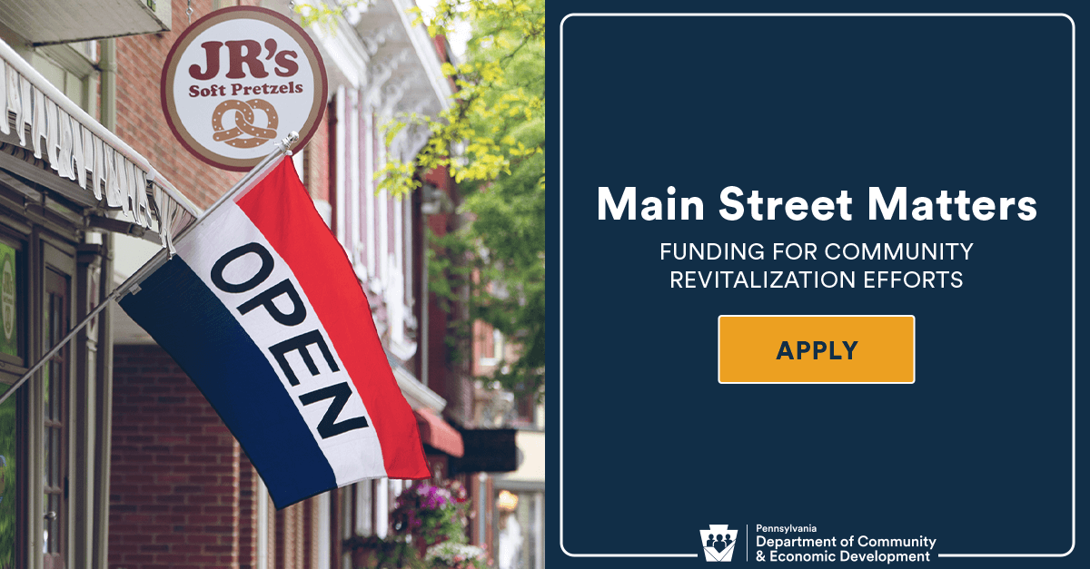 RepBenSanchez's tweet card. Overview The Main Street Matters (MSM) program is designed to support our downtown cores and surrounding neighborhoods with tools to create healthy, vibrant, and welcoming communities. Funding is...