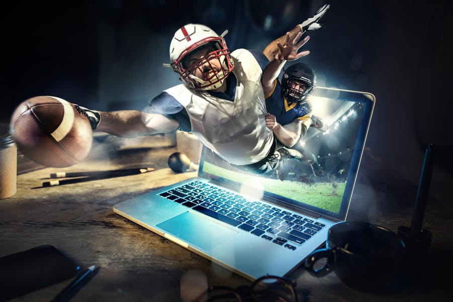 DaveKNetApp's tweet card. As sports go digital, technology transforms the fan experience—from mobile tickets to smart stadiums—making trust and connectivity the new foundation of game day.