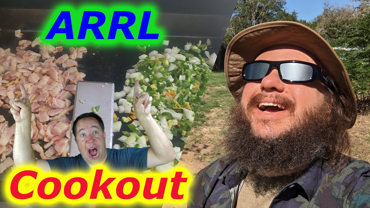 kyleaa0z's tweet card. ARRL Teacher Institute Cookout, Pre Huntsville HamFest POTA Fundraiser
