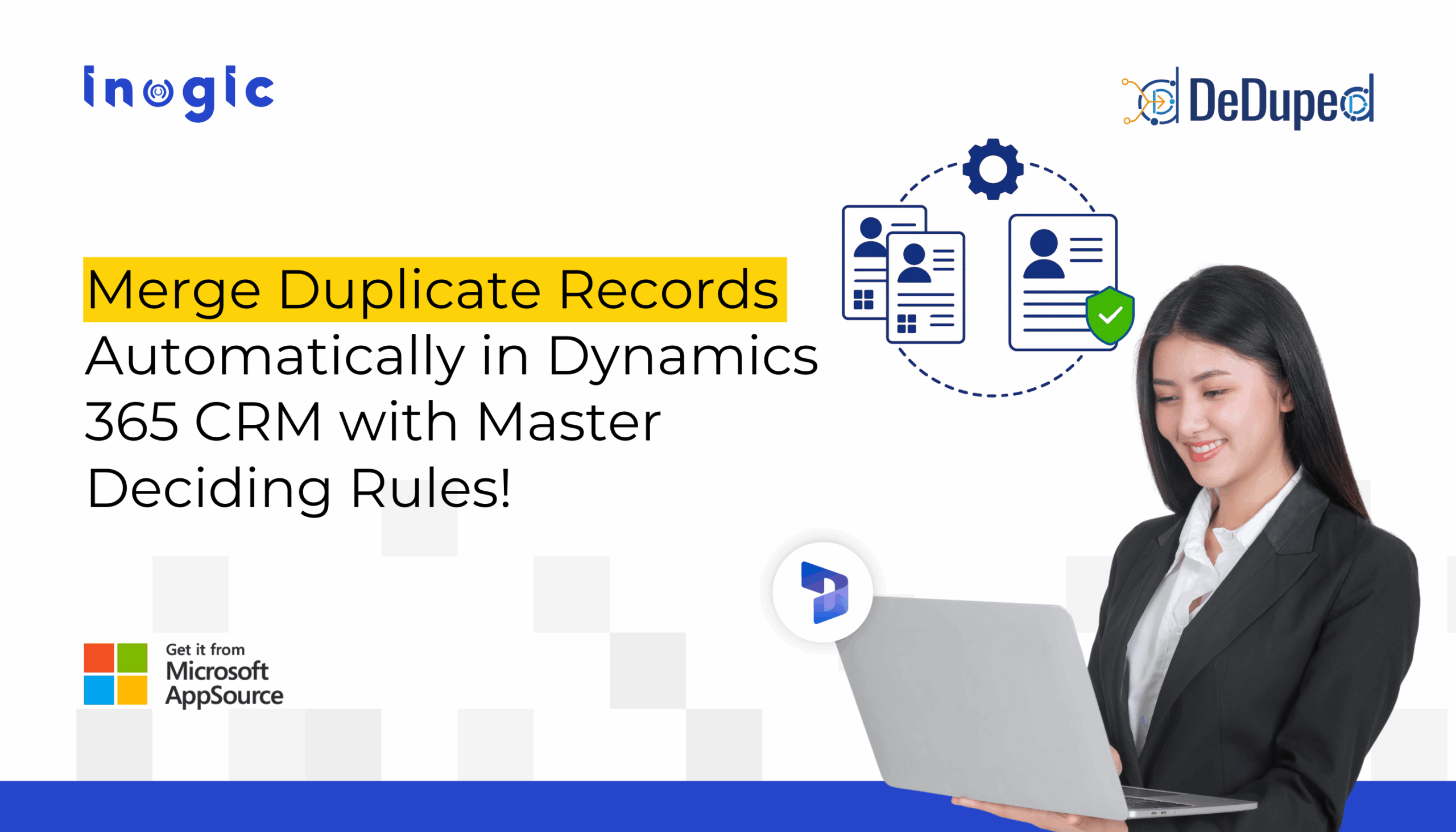 inogic's tweet card. If you work with Dynamics 365 CRM every day, you’ve likely faced this challenge: Two records for the same customer appear in your search results. Sales updates one record, while support logs a case...