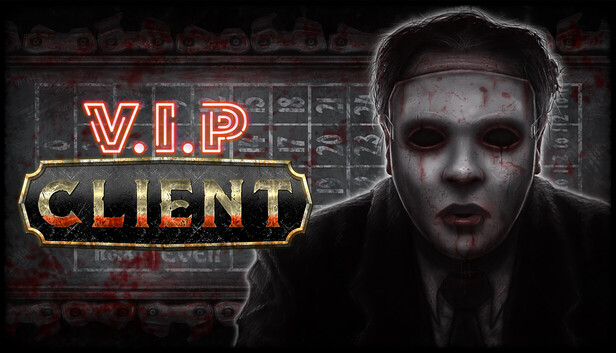 GamefolioGG's tweet card. V.I.P Client is a single player horror game. You are trapped inside of a casino, your only way out is to play the twisted games of chance where the stake is your life. Luck and skill will be required...