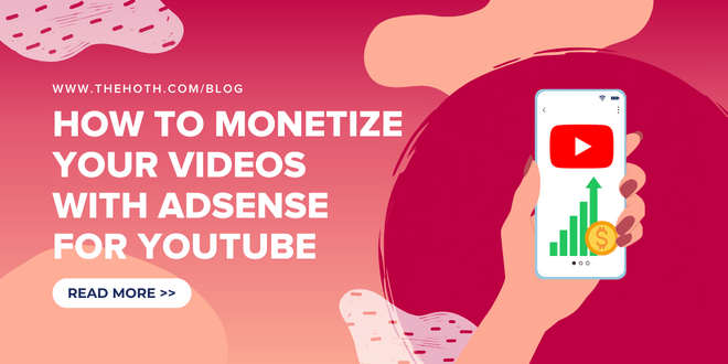 thehothseo's tweet card. Learn how to monetize your videos and content with AdSense for YouTube in 2022.