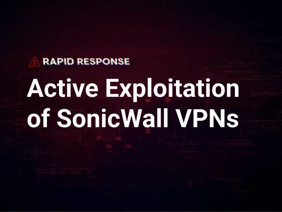 gleeda's tweet card. A likely zero-day vulnerability in SonicWall VPNs is being actively exploited to bypass MFA and deploy ransomware. Huntress advises disabling the VPN service immediately or severely restricting...