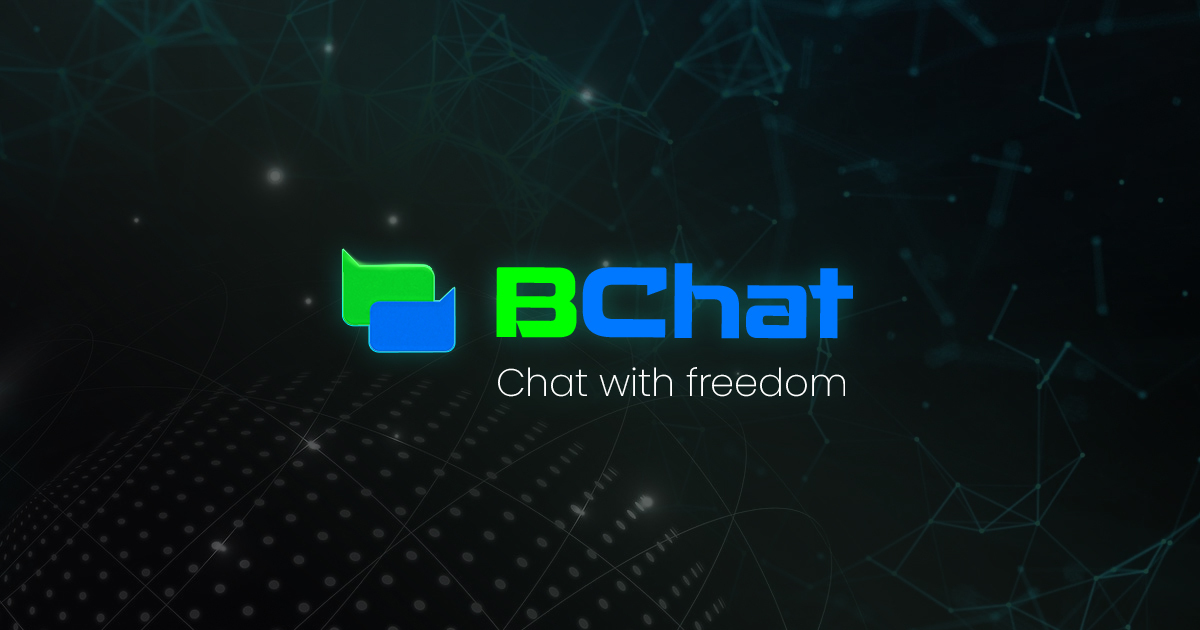 DeFiNallyx's tweet card. Experience true confidentiality and control over your messages with BChat. The confidential messaging app that ensures secure communication.