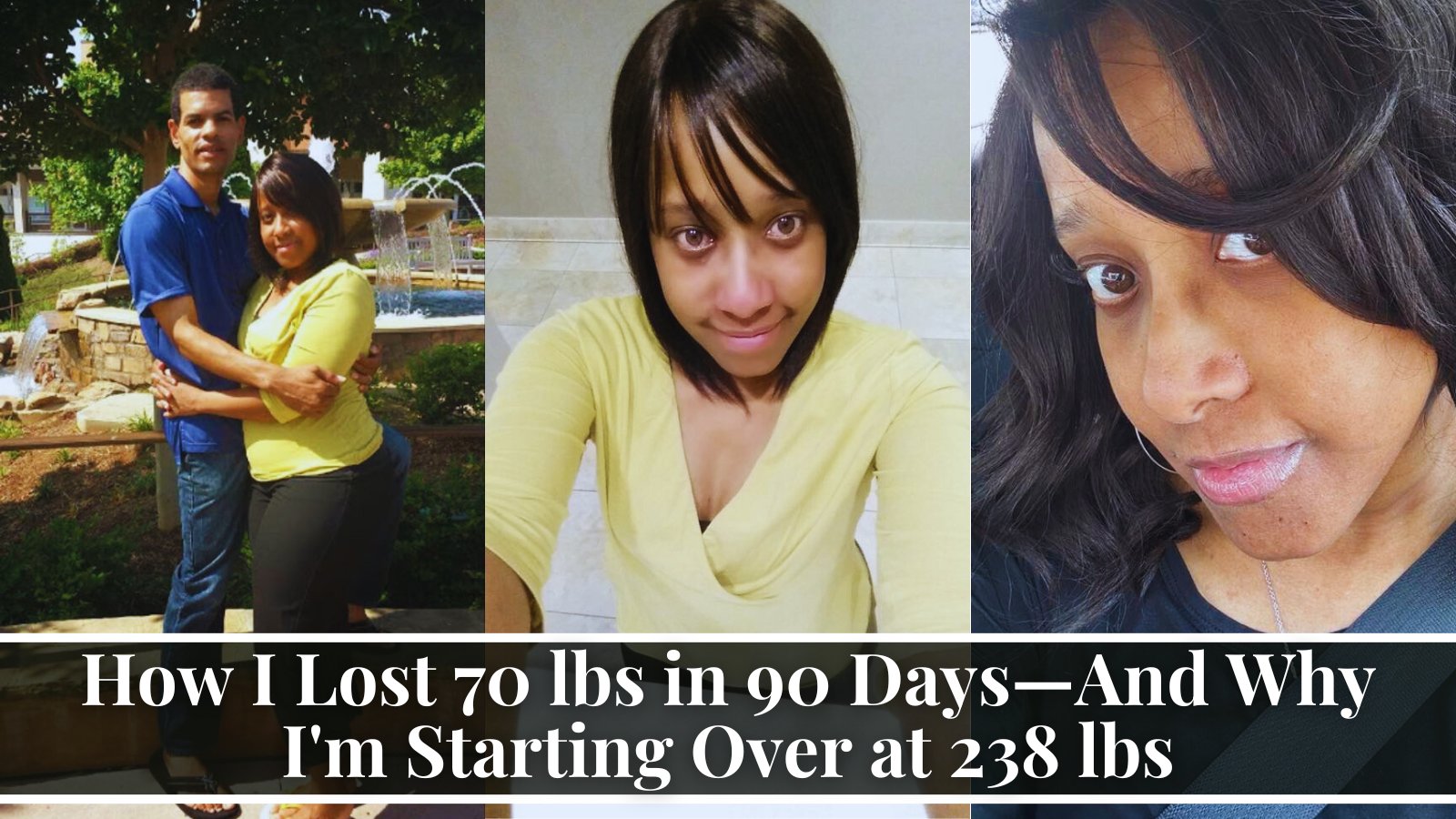 LavandaMichelle's tweet card. After losing 70 lbs in just 90 days back in 2017, Lavanda Michelle is now starting over at 238 lbs with a new PCOS diagnosis and a renewed plan to take back her health—one step at a time.