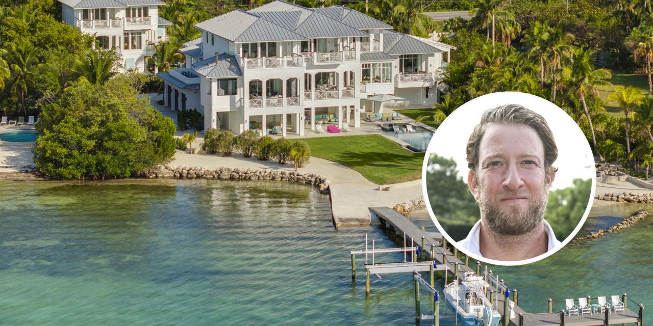 WSJRealEstate's tweet card. Inside the Barstool Sports founder’s collection of luxury properties, plus a look his latest purchase in the Florida Keys.
