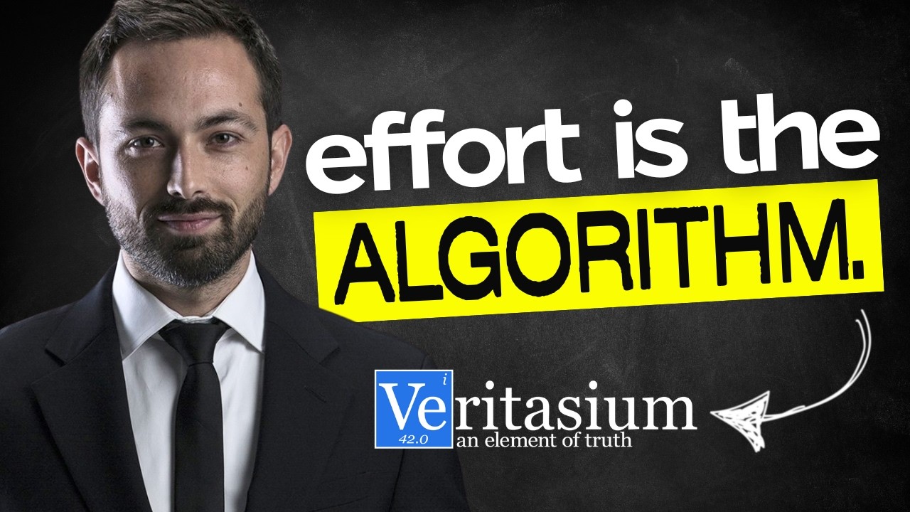 SyberMath's tweet card. Veritasium: What Everyone Gets Wrong About AI and Learning – Derek...