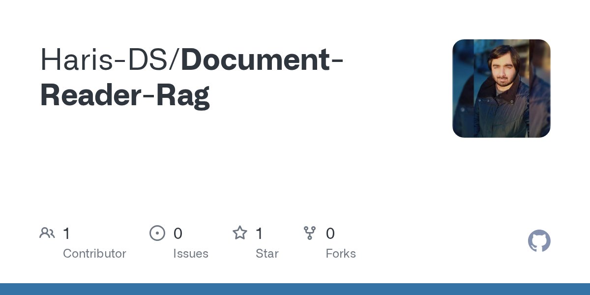 Haris_Harry141's tweet card. Contribute to Haris-DS/Document-Reader-Rag development by creating an account on GitHub.