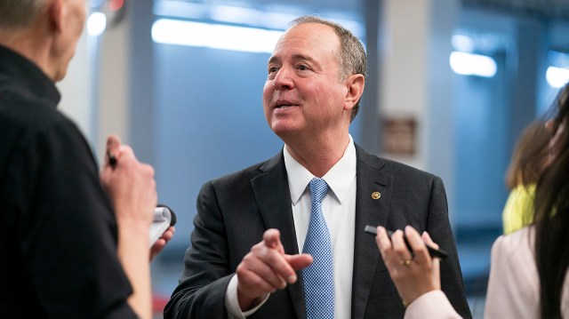 realTuckFrumper's tweet card. Sen. Adam Schiff (D-Calif.) said on Saturday that he will not be “intimidated” or “deterred” by President Trump’s perceived retribution threats, as a growing number of…