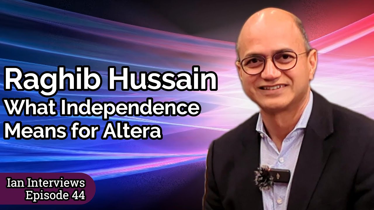 AlteraFPGA_'s tweet card. The New Era for FPGAs and Altera: Ian Interviews CEO Raghib Hussain