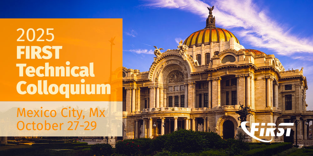 FIRSTdotOrg's tweet card. 2025 Mexico City Technical Colloquium / Sponsorship