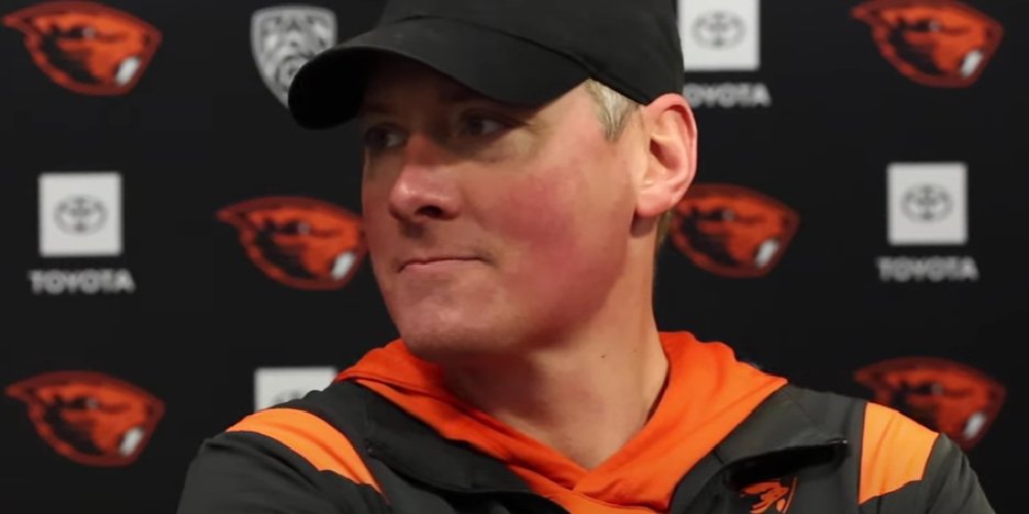 AngieMachado1's tweet card. The Beavers got demolished on Saturday as Wake Forest came into Reser Stadium and handed the Beavers a 39-14 loss. Head coach Trent Bray and players Aiden Sullivan and Gabarri Johnson met with the...