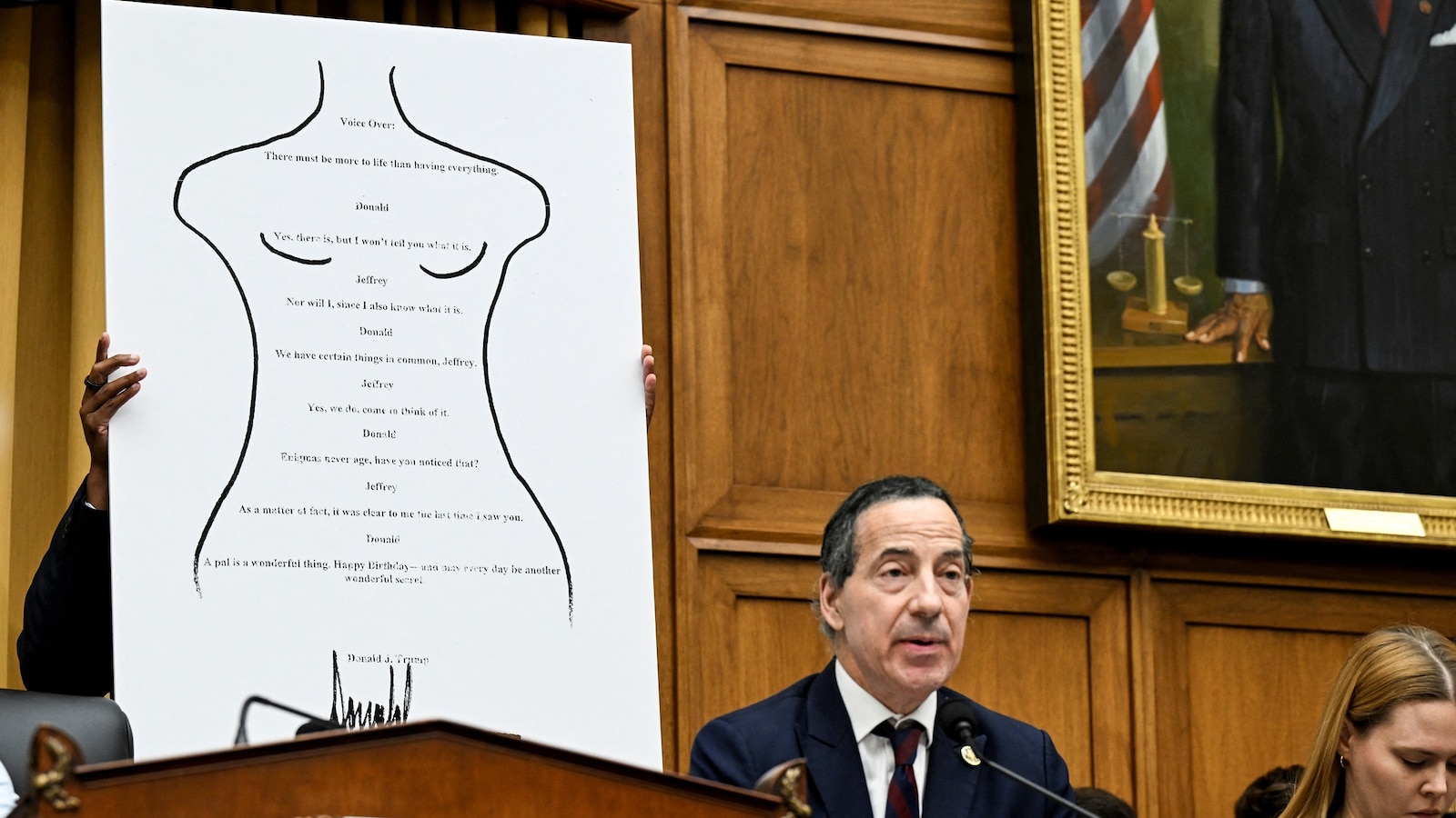 detous's tweet card. The Wall Street Journal has moved to dismiss President Trump's defamation suit over the paper's July article on an alleged letter in Jeffrey Epstein's 50th birthday book.