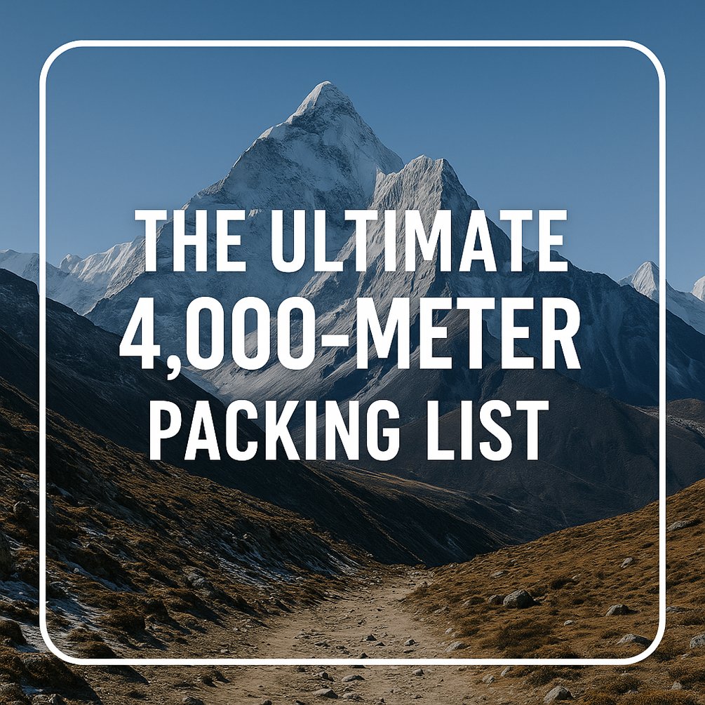 GoodMgmtIsNot's tweet card. Planning your trek to Everest Base Camp or any 4,000-meter or higher elevation? Don’t let packing stress weigh you down. This checklist gives you everything you need—and nothing you don’t—so you ca...