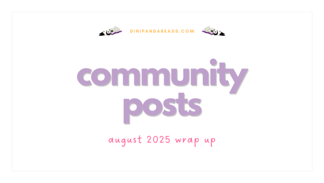 dinipandareads's tweet card. ✨ Happy Monday, book lovers! I hope you have a great start to the week! ✨ Time is flying so quickly and yet another month has now come and gone, so it’s time to share one of my favourite post…
