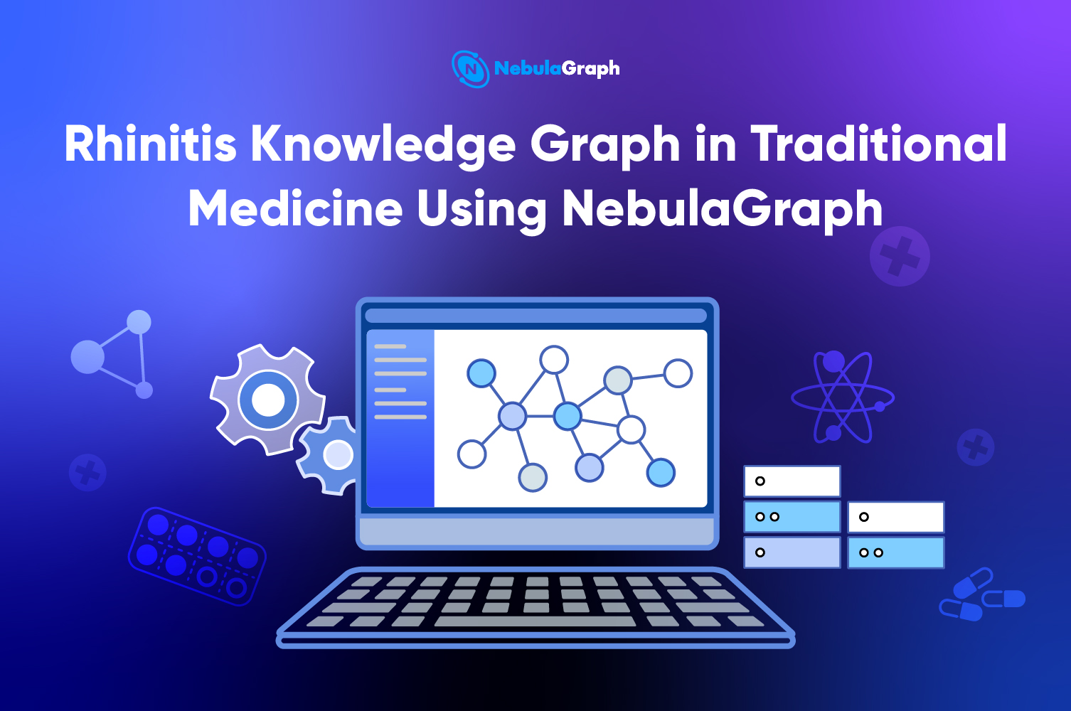 NebulaGraph's tweet card. This paper introduces how to build a knowledge graph for the treatment of rhinitis with traditional Chinese medicine using NebulaGraph.