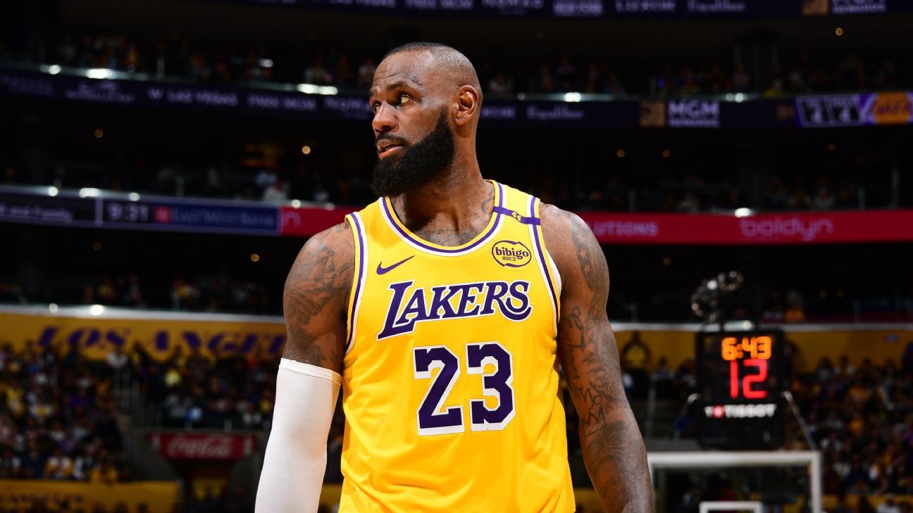 TheGame216's tweet card. Lakers star LeBron James will be sidelined 3-4 weeks because of sciatica on his right side, the team announced Thursday.