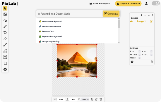 unqlite_db's tweet card. Enhance and transform images using text prompts. Use PixLab AI Photo Editor to create, retouch, and generate visuals instantly with AI.