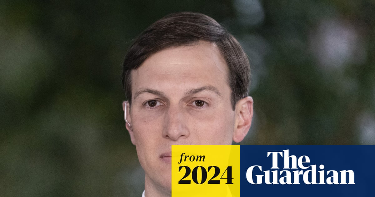 Archivist1000's tweet card. Donald Trump’s son-in-law also says Israel should bulldoze an area of the Negev desert and move Palestinians there