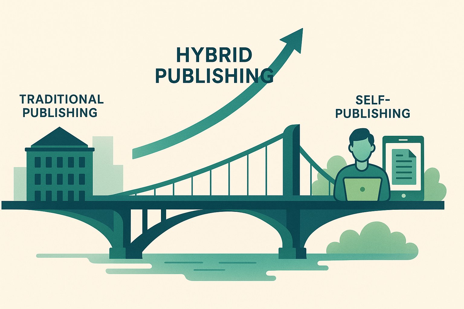 Write_Stats's tweet card. For publishers navigating today’s fast-changing industry, hybrid publishing growth is more than a passing trend, it’s a strategy for survival