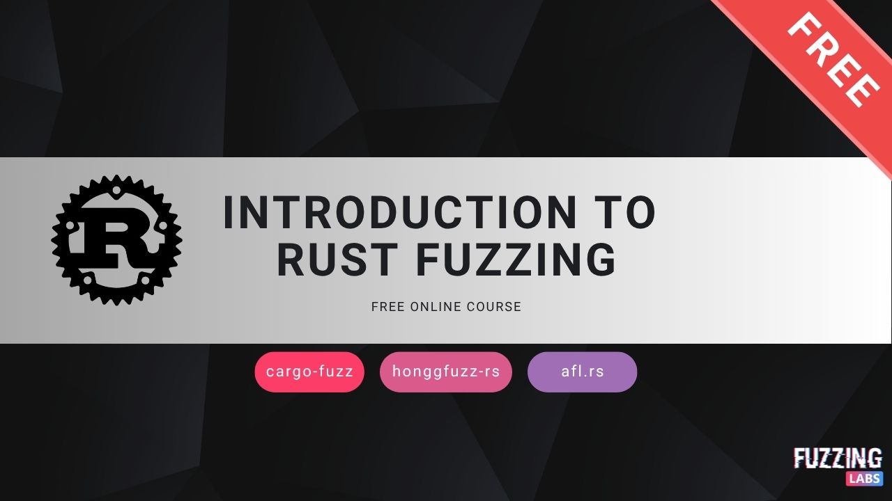 RustSecurity's tweet card. Learn how to fuzz Rust program & libraries using cargo fuzz, honggfuzz-rs or afl.rs.
