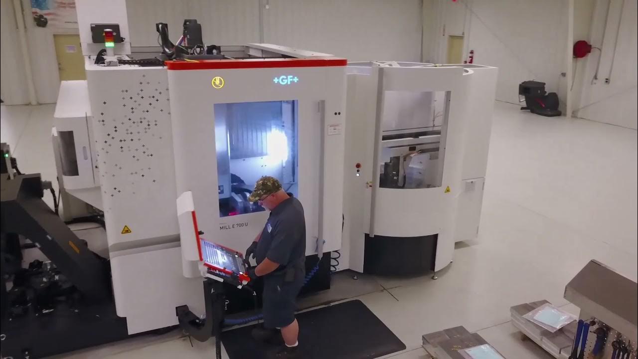 CompassPrcn's tweet card. CNC Machining Video Tour at Gray Manufacturing