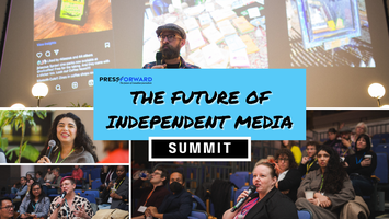 ProfAllan's tweet card. News publishers + public policy + philanthropy & more collide to talk about our information ecosystem + innovation + the future of media.