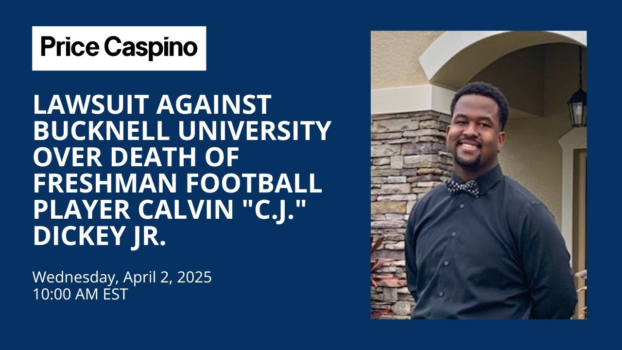 CalvinDick69669's tweet card. Lawsuit Against Bucknell University Over Death of Freshman Football...