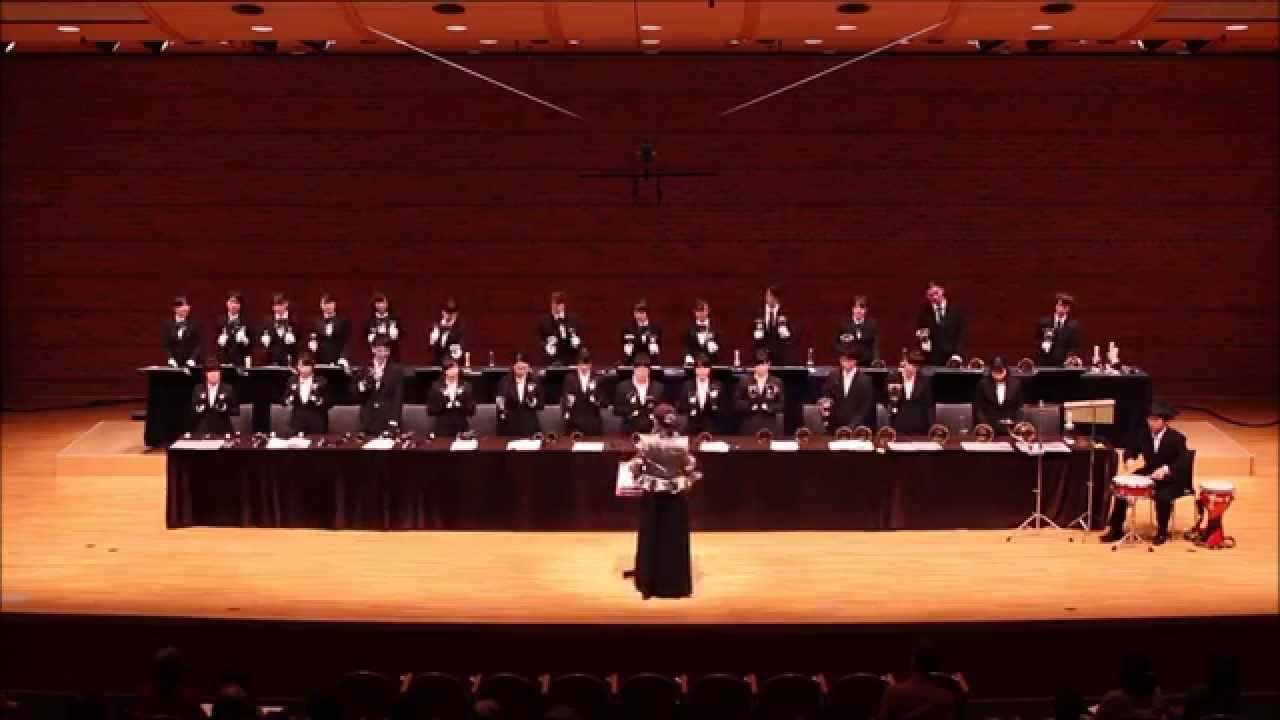 DCHandbells's tweet card. Radetzky March /ラデツキー行進曲(Handbell ＆ Snare Drum ver.)