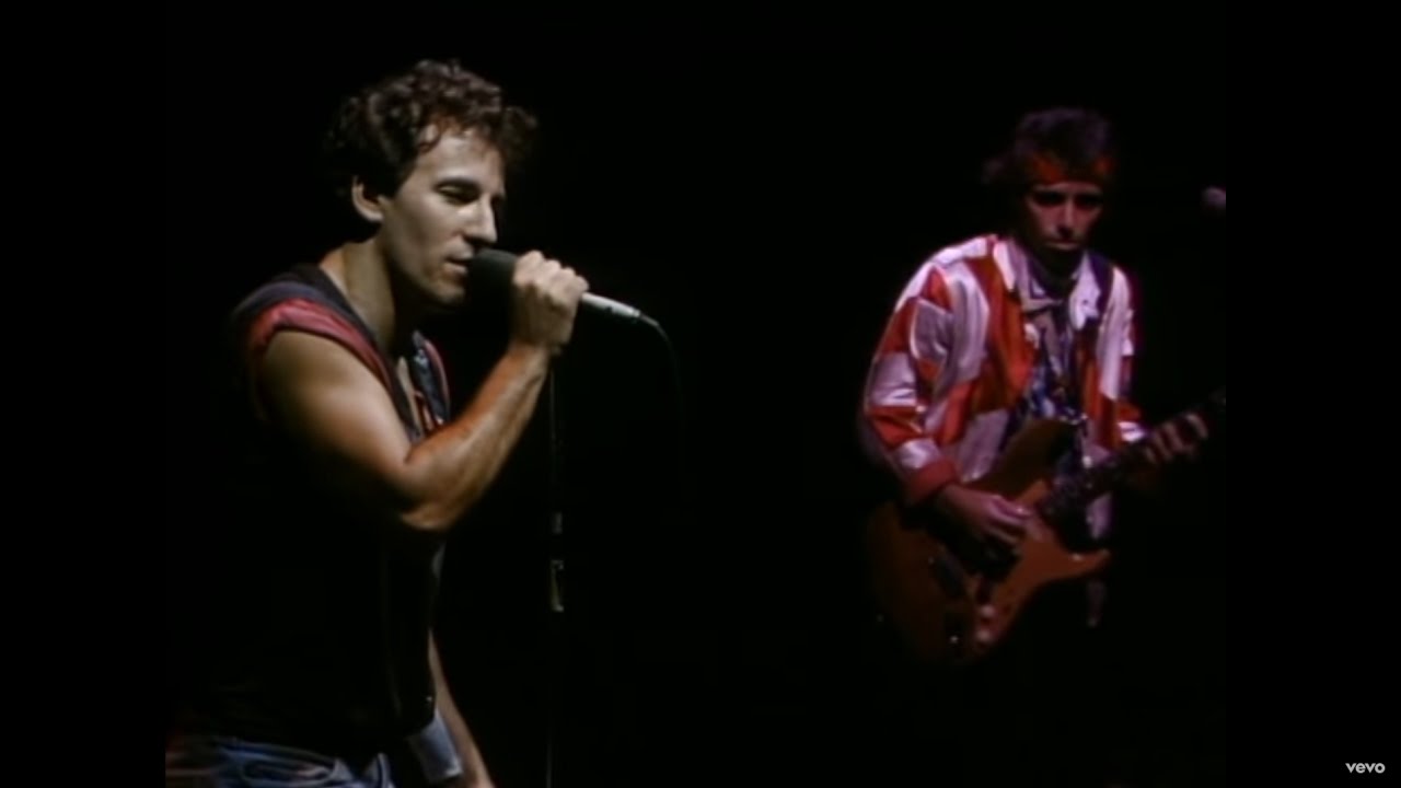 TheWWKid's tweet card. Bruce Springsteen - Blind Faith Will Get You Killed (1985)