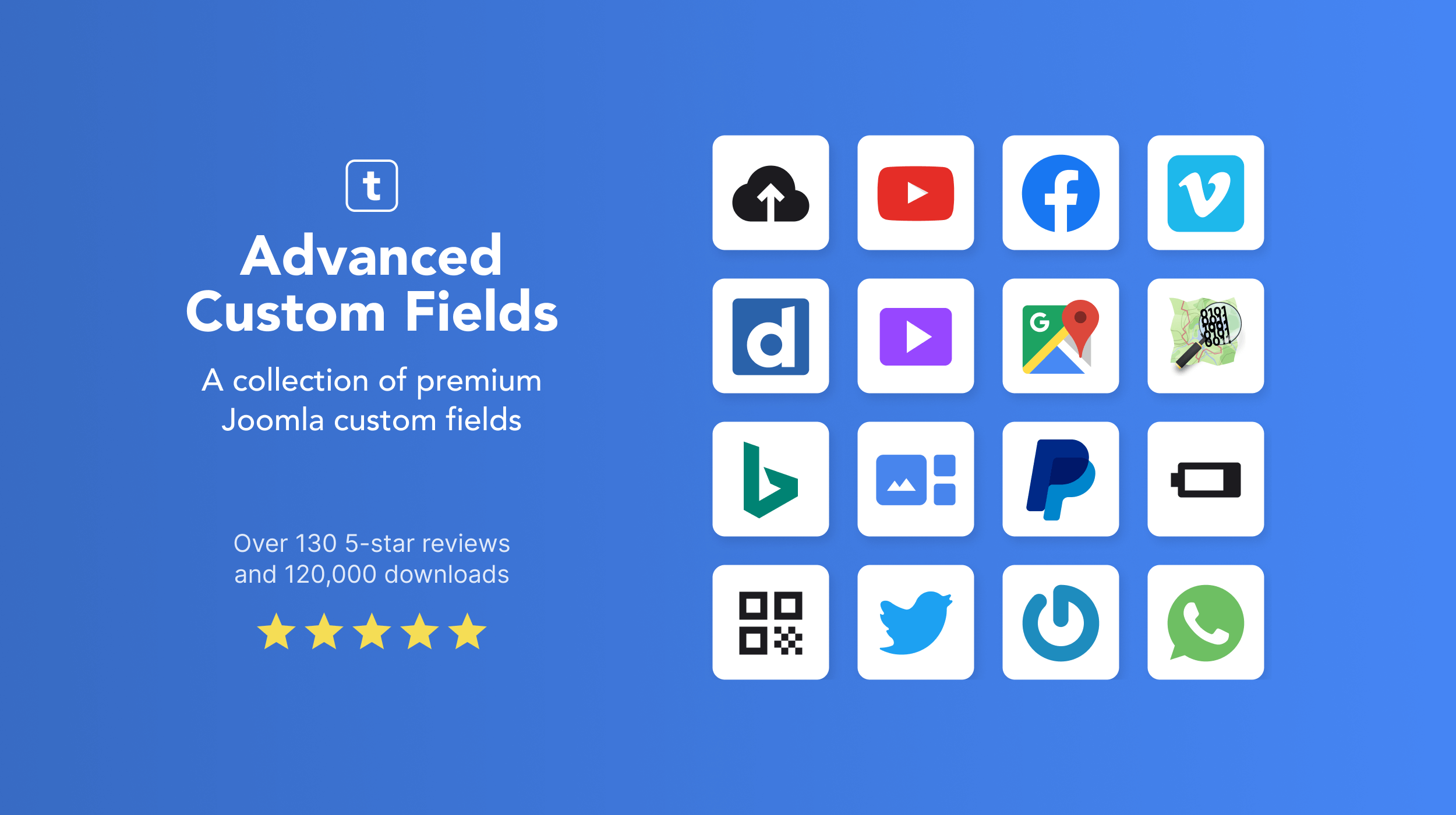 thebluecoder's tweet card. Advanced Custom Fields integrates with JFilters, which provides powerful filtering capabilities for your Joomla website. This integration empowers you