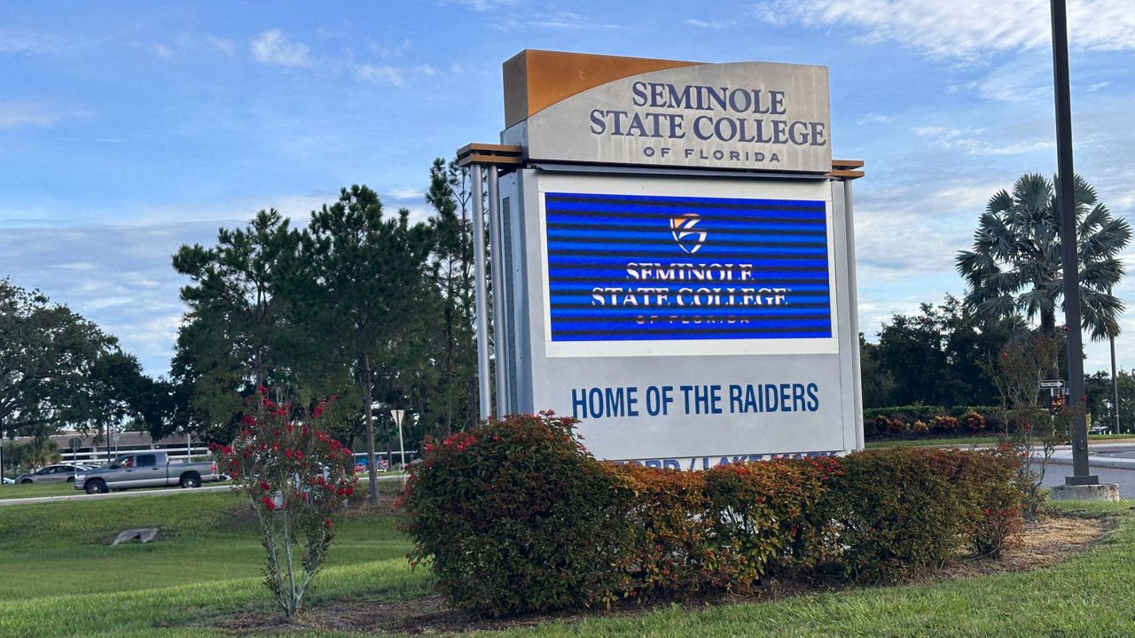 SeminoleState's tweet card. Seminole State College President Georgia Lorenz said the campus started out on an orange grove 60 years ago, but has expanded across four different campuses.
