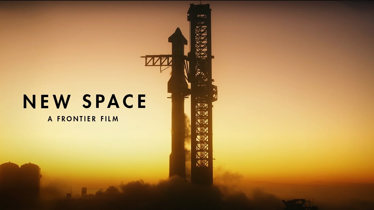 clara_sigrid's tweet card. "NEW SPACE" Frontier Film