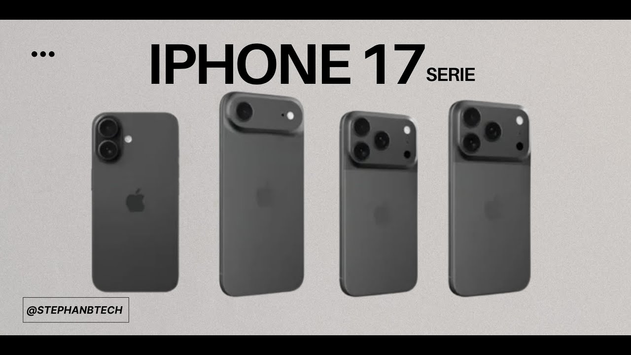 StephanBTech_EN's tweet card. iPhone 17, 17 Air et 17 Pro Max : Apple fait sensation avec ces...