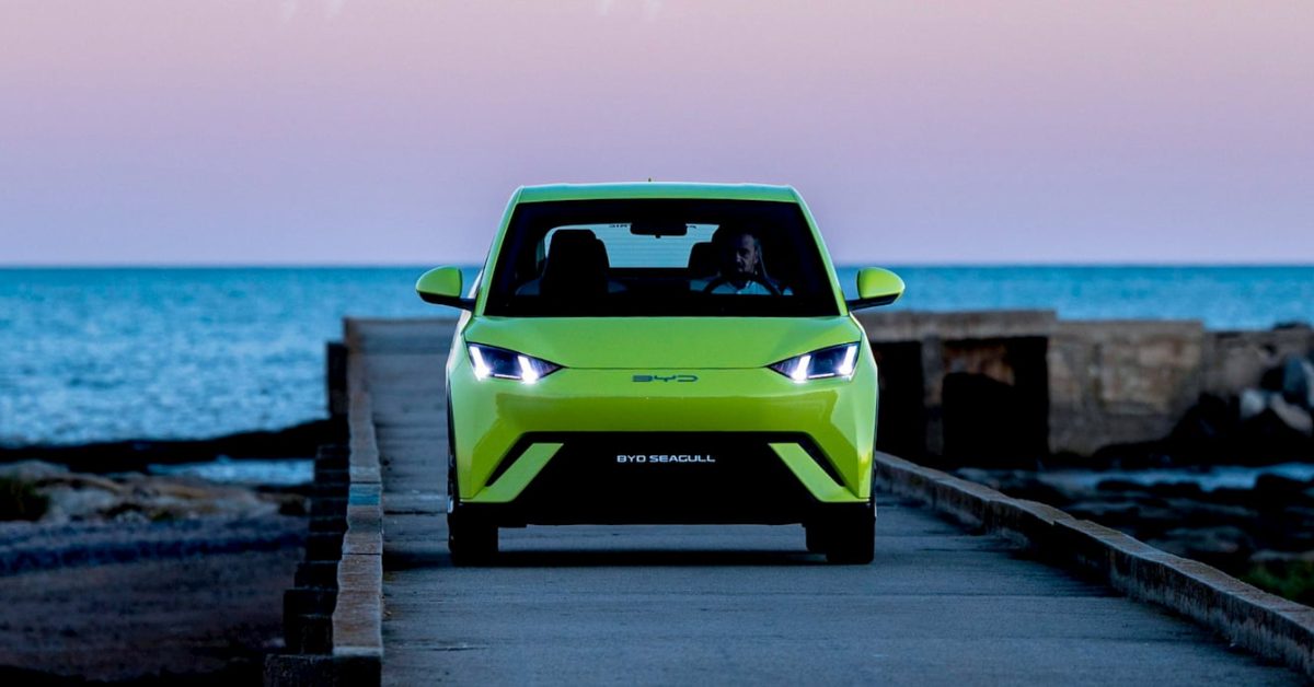 DeanBaker13's tweet card. BYD’s cheapest EV in China just got even more affordable. After cutting prices this month, the BYD Seagull EV starts...