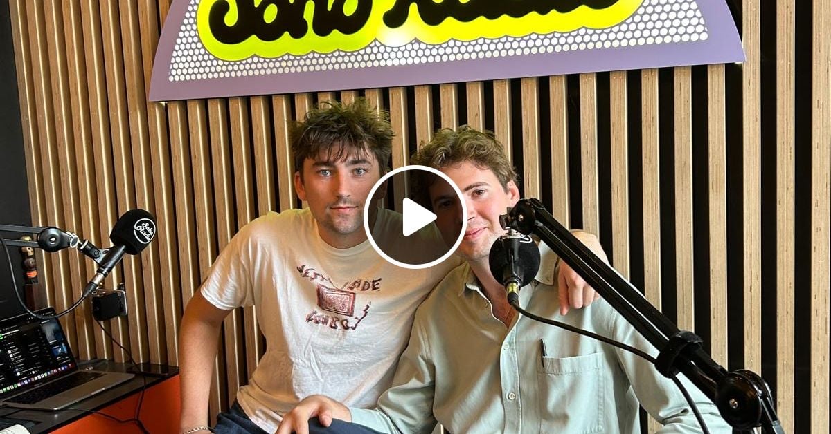 sohoradio's tweet card. Raucous, guitar-packed shenanigans presented by Jack Young (wine importer, ne'er-do-well) and Lewis Evans (Black Country, New Road wind department).