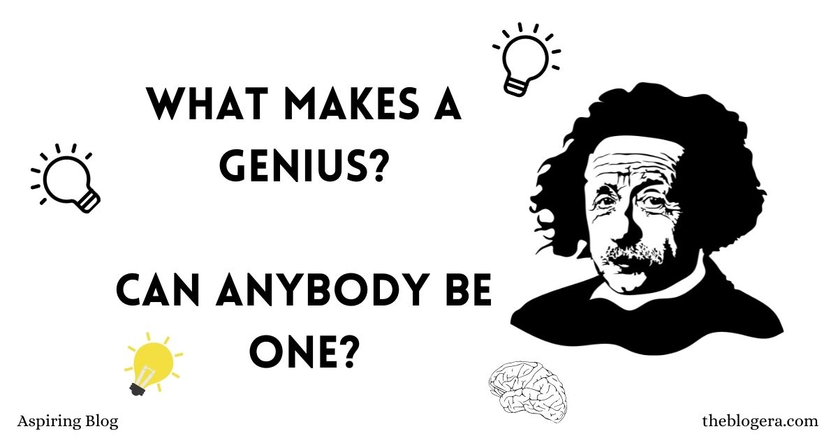 BlogAspiring's tweet card. What if I say, you might already a genius, you just don't know or ever realise before? The term genius is way more than what you think it is.
